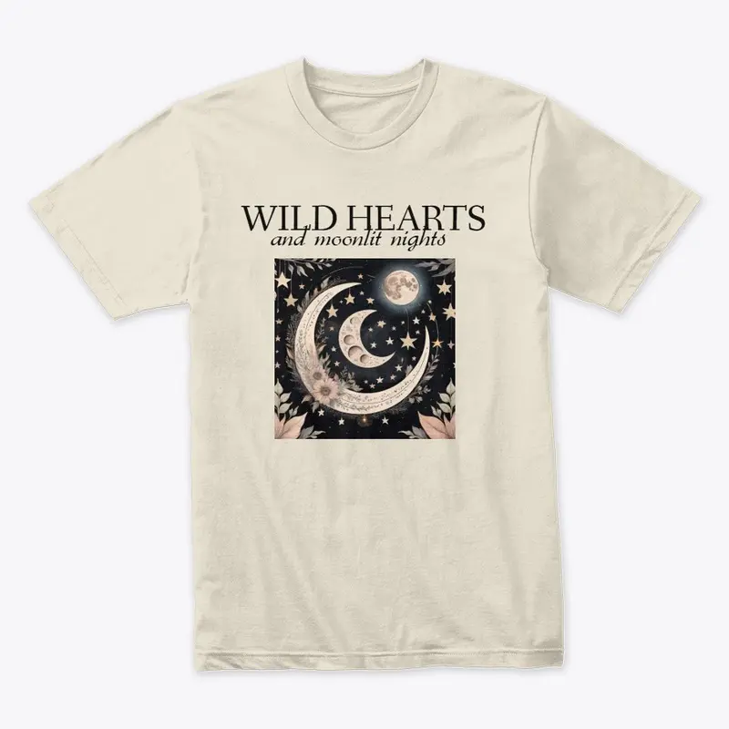 Wild Hearts & Moonlit Nights Retro Tee