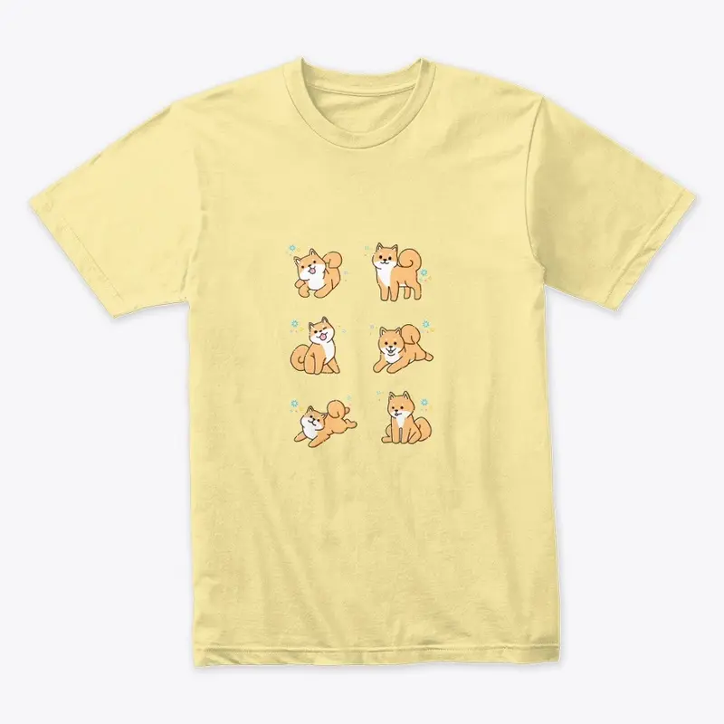 cute dog designed T-shirt