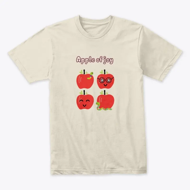 Joyful Apple cute T-shirt 