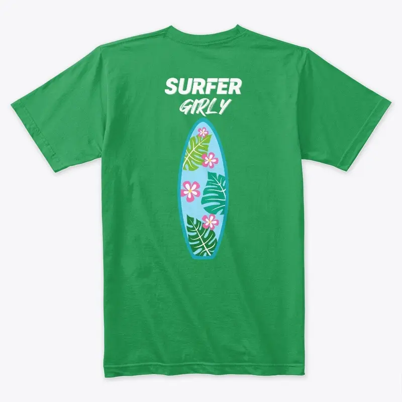 Wave Rider Girly Surfer T-shirt 