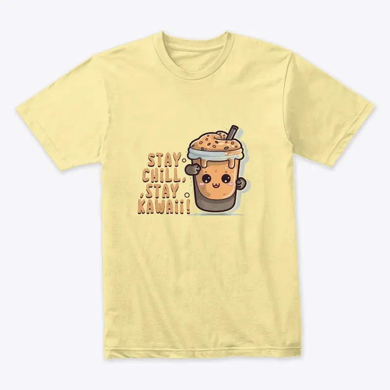 Stay chill, stay kawaii! cute T-shirt